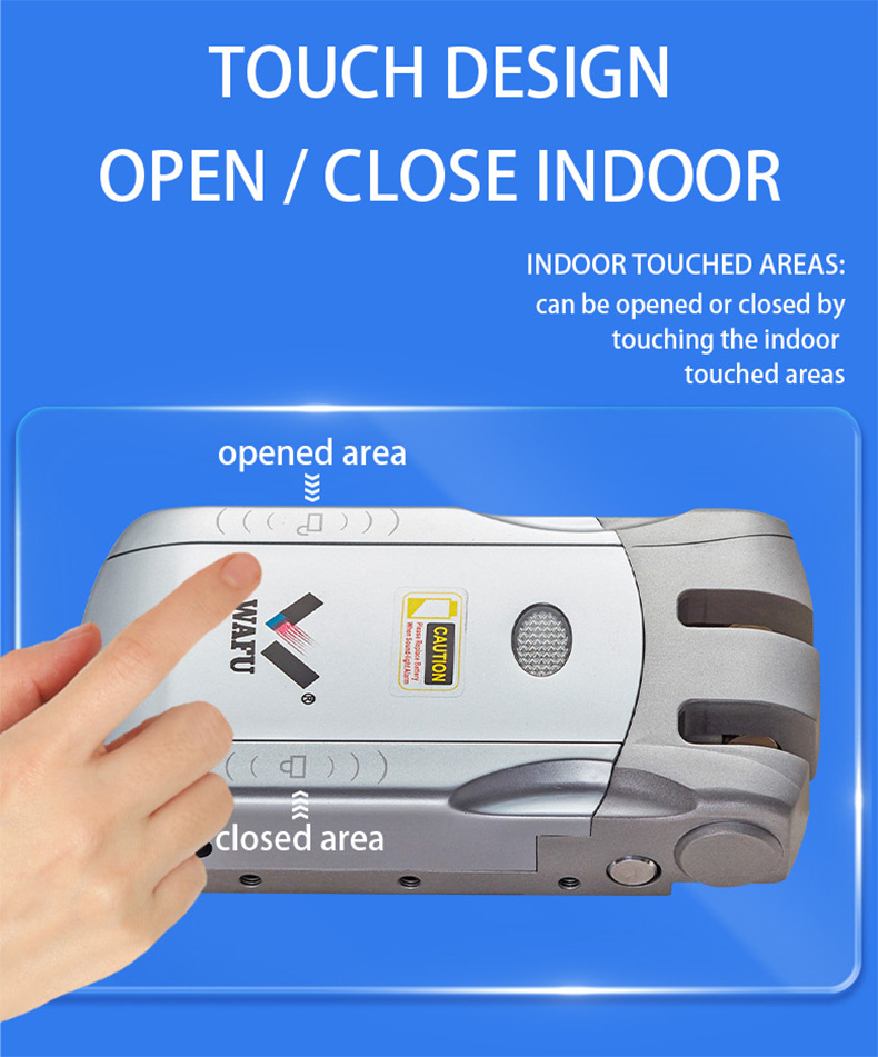 Lock indoor touch-switch design diagram