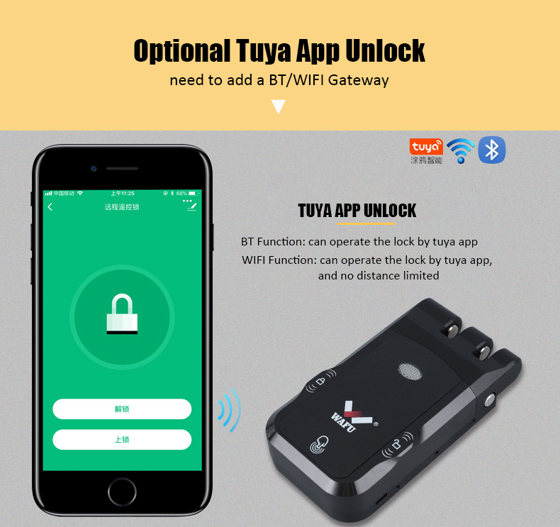 WF-026 optional Tuya App Bluetooth/Wi-Fi remote