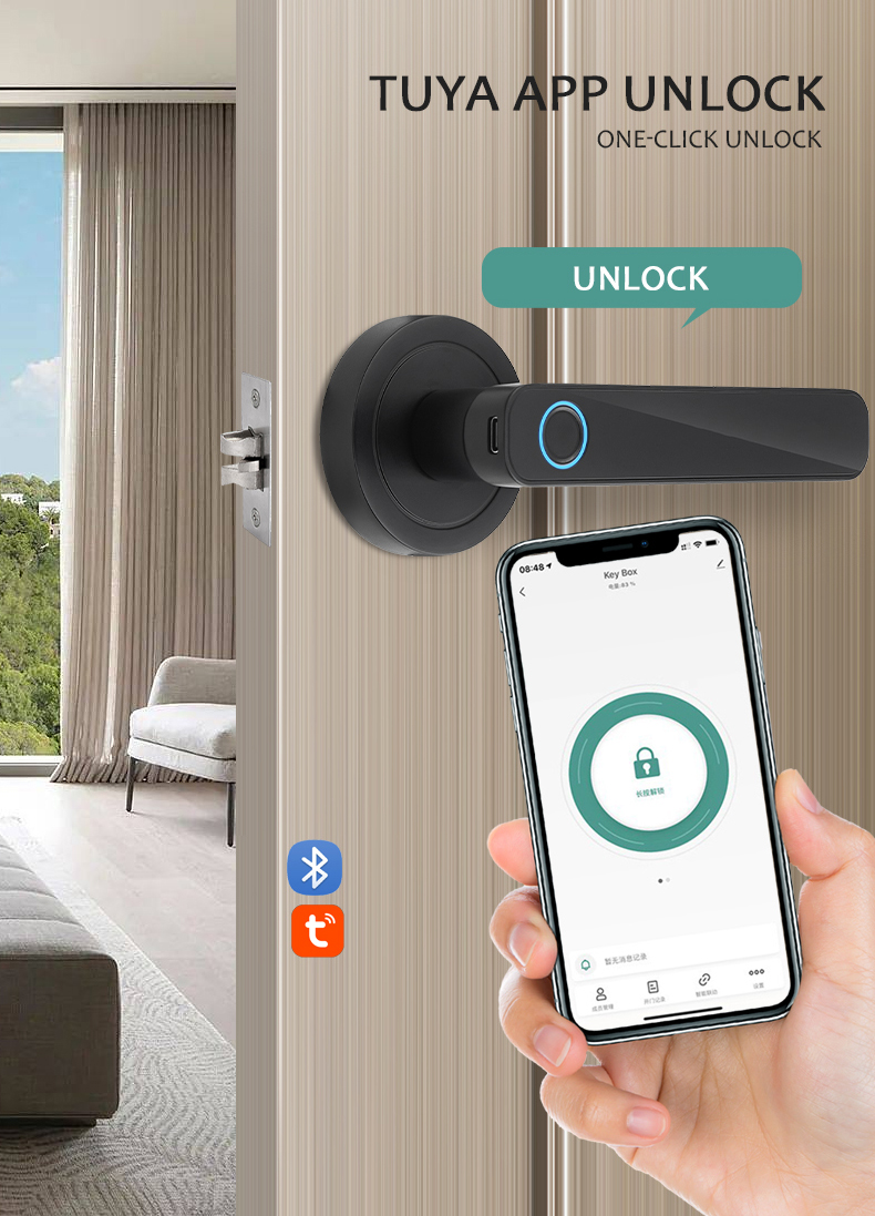 WF-F3 App one-click unlock interface