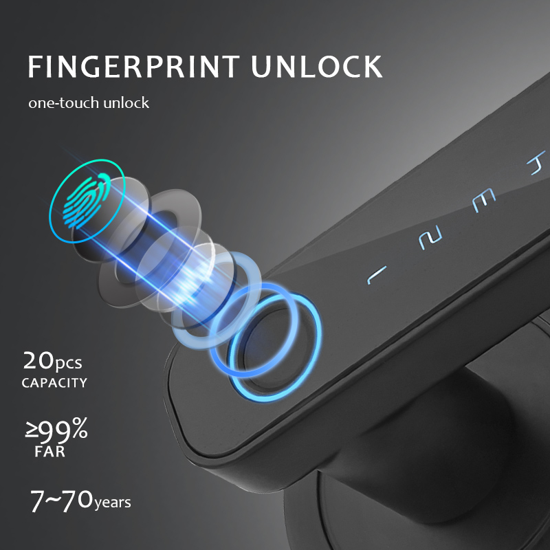 WF-F4 one-touch fingerprint 20 fingerprints suitable for 7-70 years old