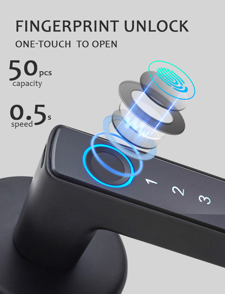 WF-F6 fingerprint 50 pcs 0.5s unlock
