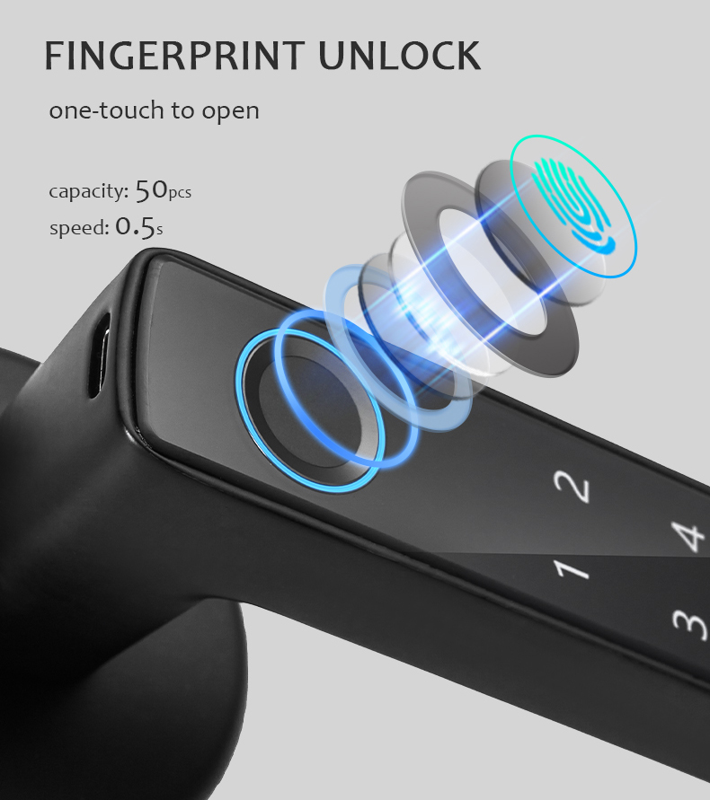WF-F8 50 fingerprints 0.5s unlock