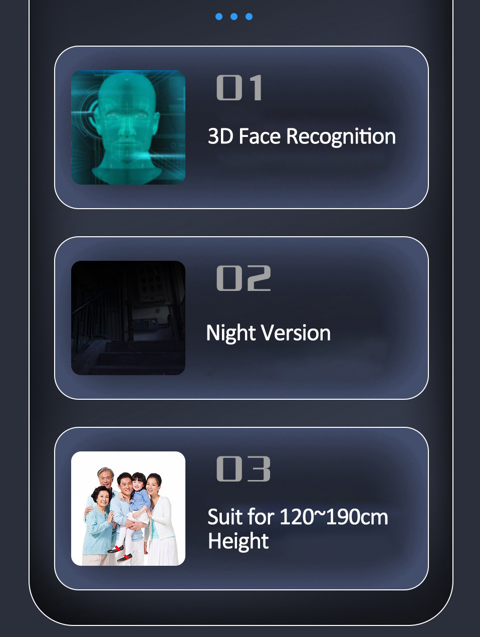 WF-MY4 night-vision version suitable for 120-190 cm height