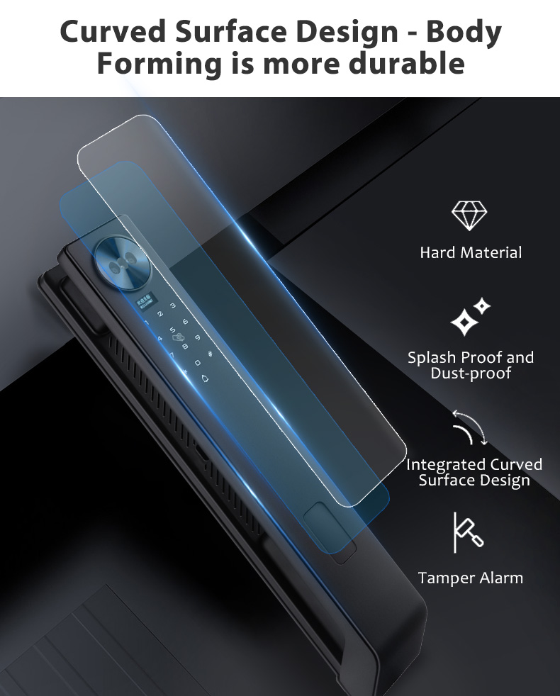 WF-MY6 curved unibody, anti-tamper & dust-proof alarm