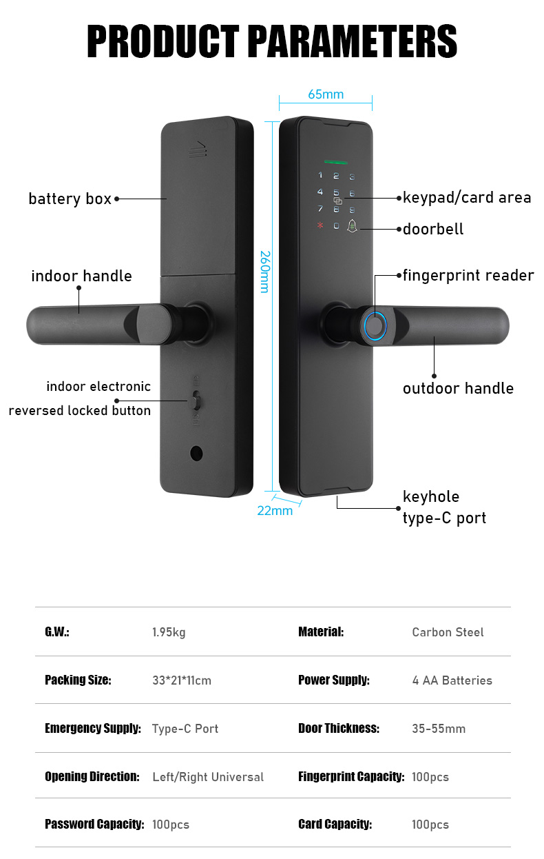 WF-X8 product parameters