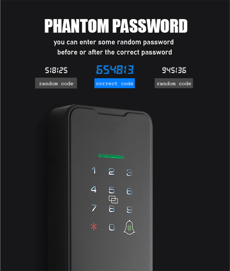 WF-X8 phantom password anti-peep