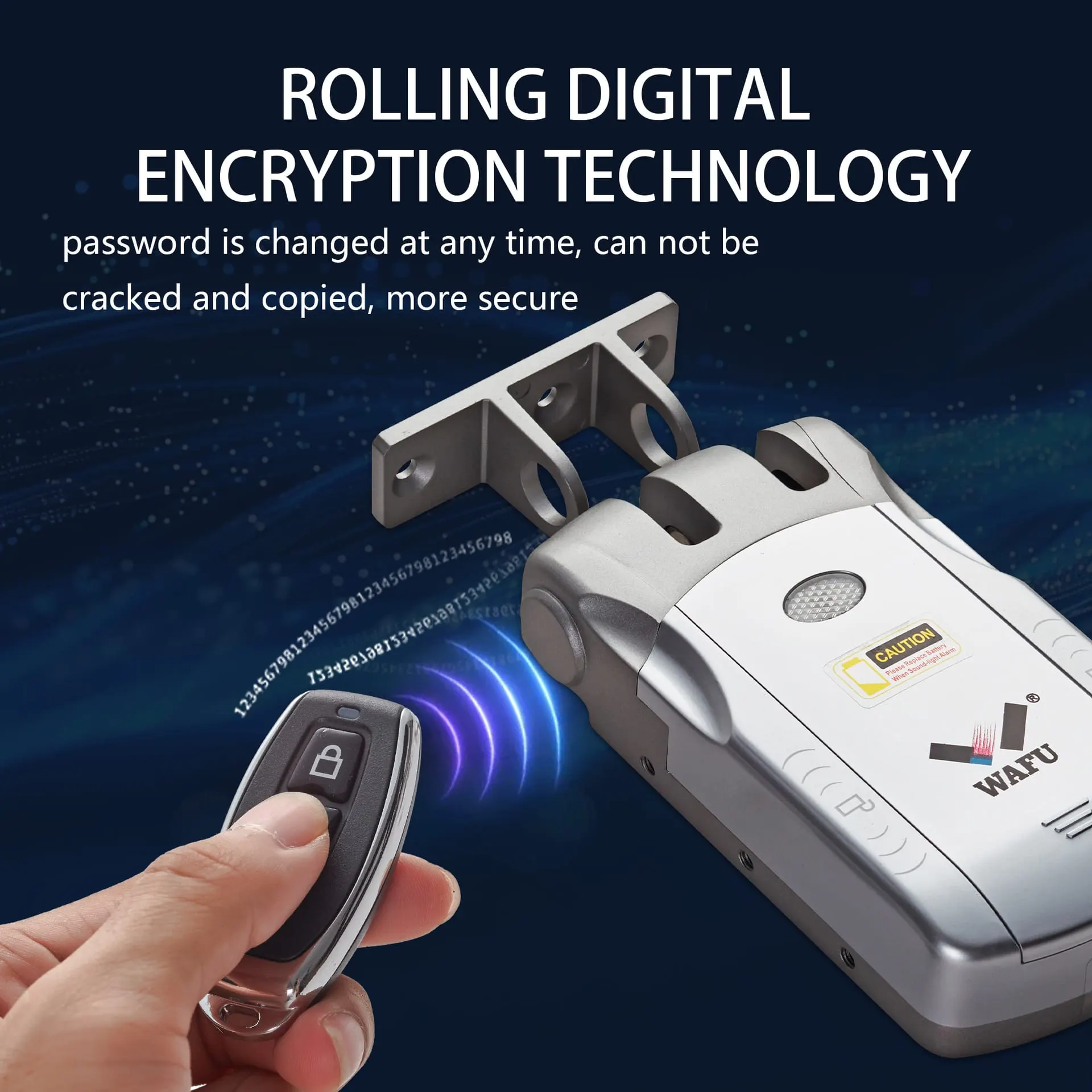 WAFU WF-010 Hidden Anti-Theft Lock — hidden anti-theft lock, home lock | product photo 3