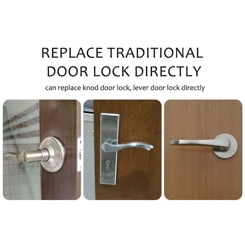 WAFU WF-016 Handle Lock — no-wire handle lock, fingerprint lock | detail image 8