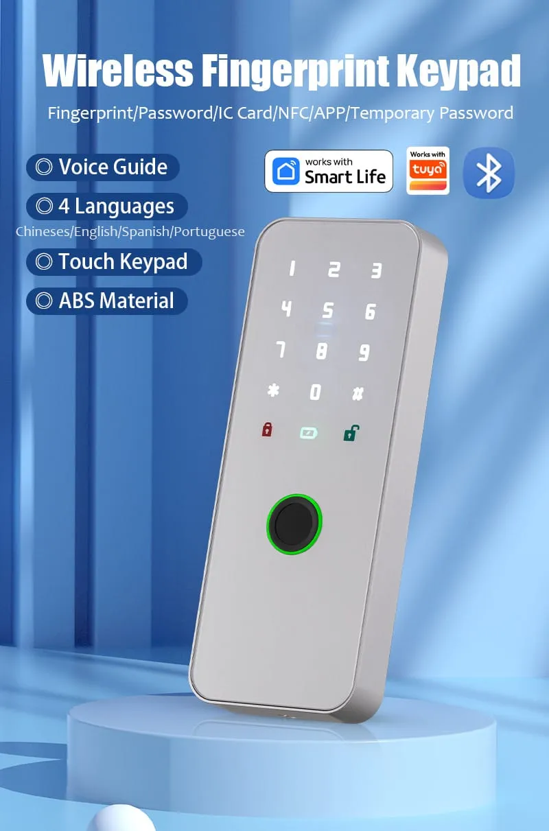 WAFU WF-019 Invisible Remote Lock — Invisible Remote Lock, zinc alloy | detail image 6