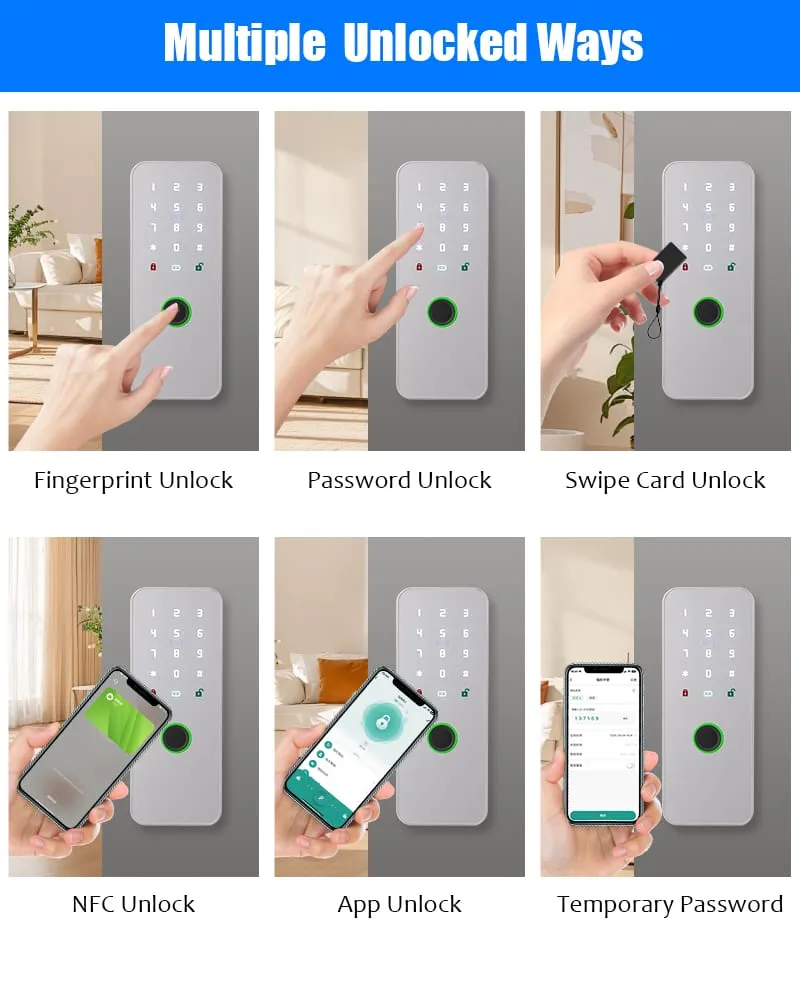 WAFU WF-019 Invisible Remote Lock — Invisible Remote Lock, zinc alloy | detail image 7