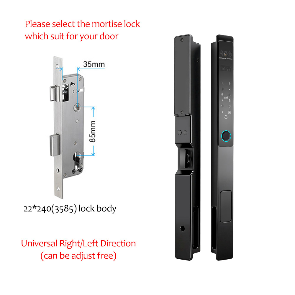 WAFU WF-021 configuration and unlock-method options | product specification image 1