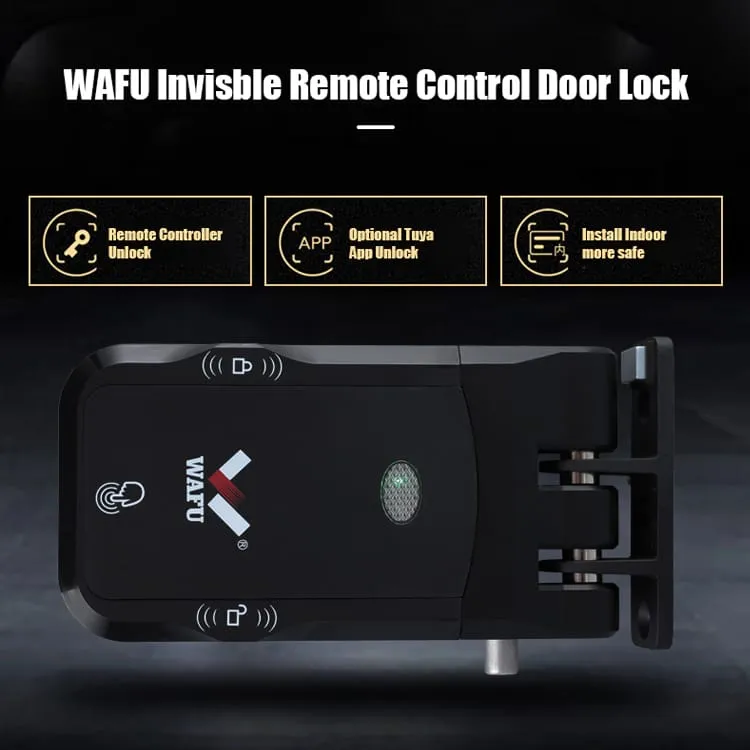 WAFU WF-026 Hidden Anti-Theft Lock — hidden remote lock, Europe hit | product photo 4