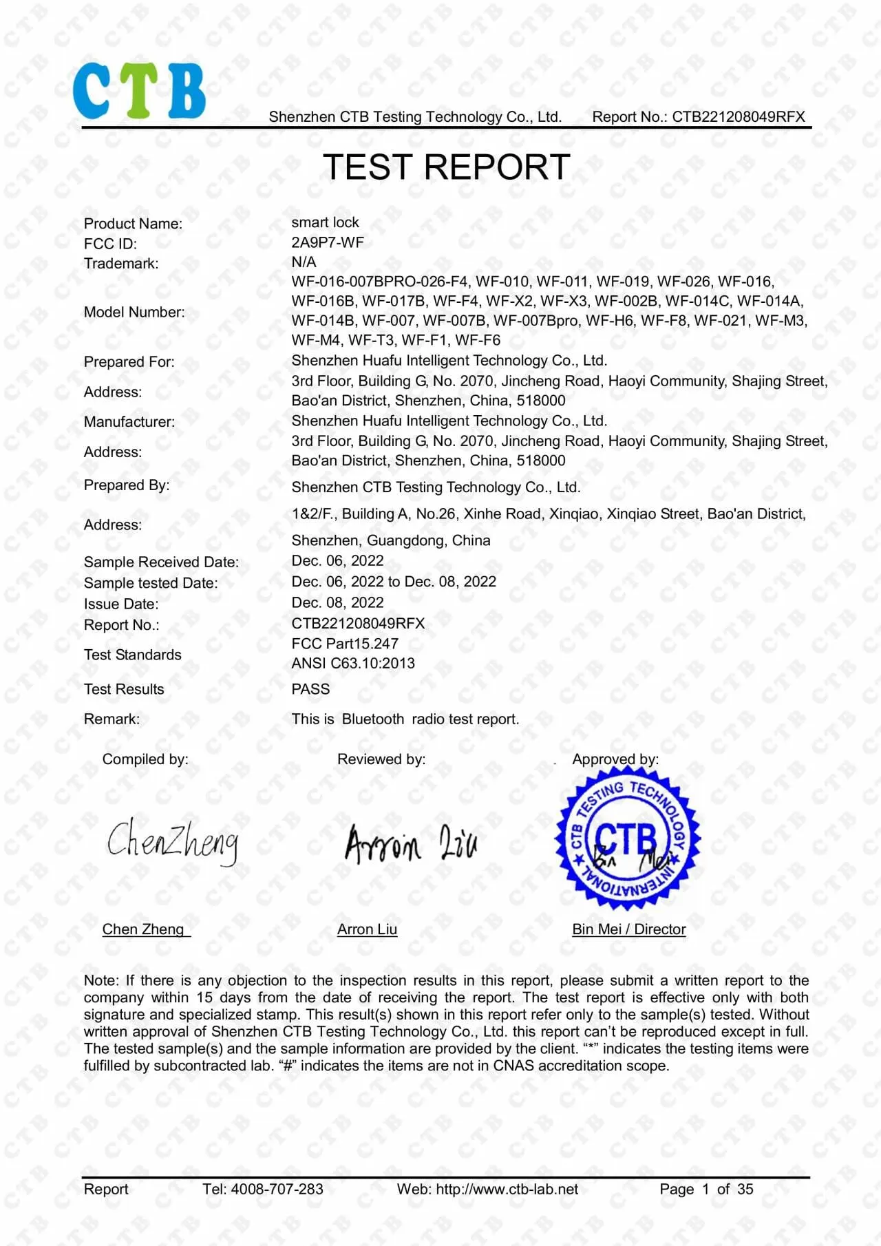 RCC Certificate