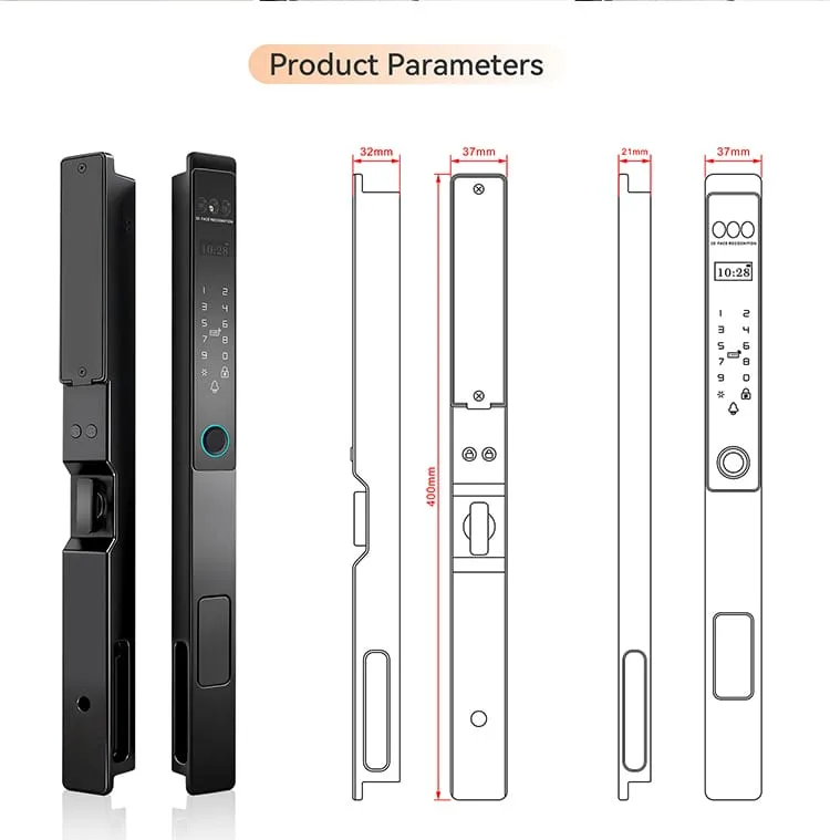 WAFU WAFU H2 7-in-1 Smart Lock — smart lock, face recognition | detail image 13