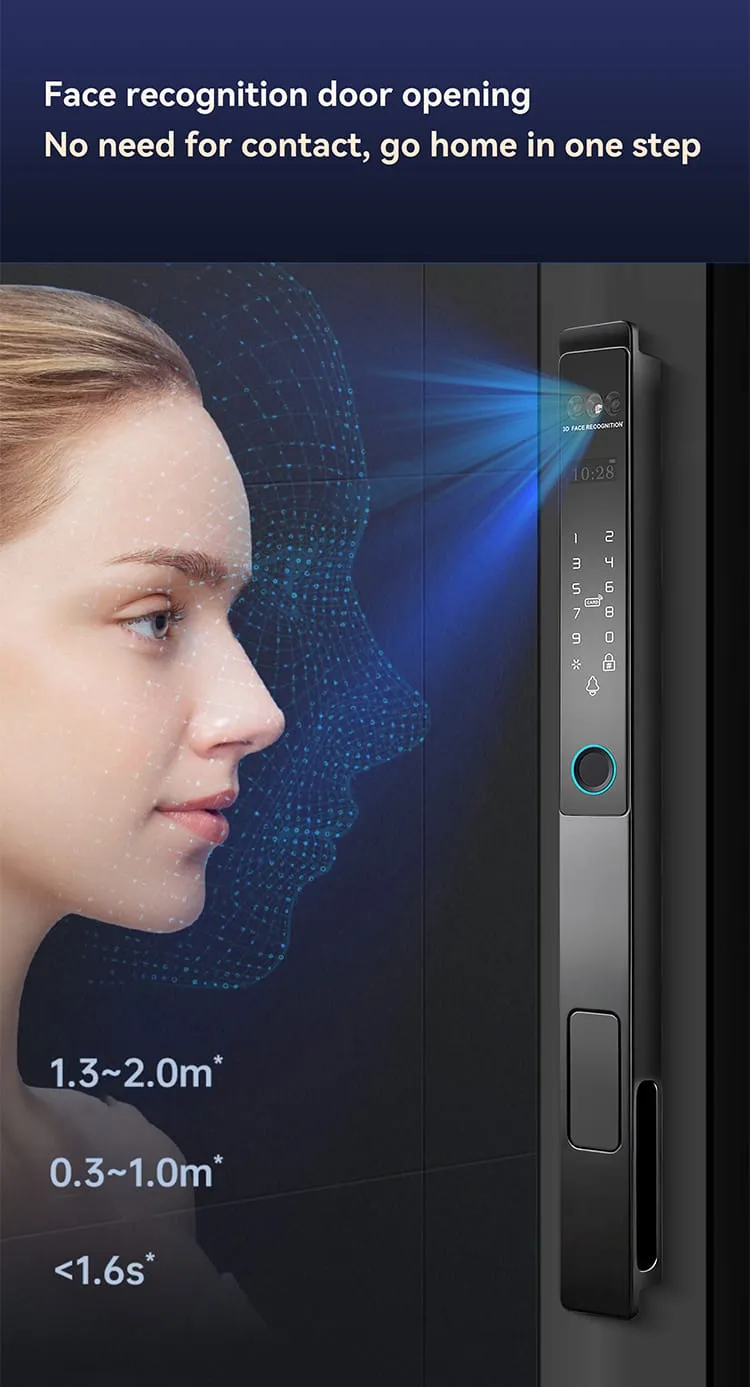 WAFU WAFU H2 7-in-1 Smart Lock — smart lock, face recognition | detail image 4