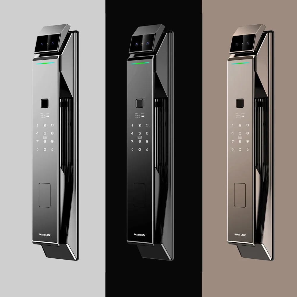 WAFU WF-MY5 3D Face Peephole Lock — 3D face peephole lock, 175 degree camera | product photo 2
