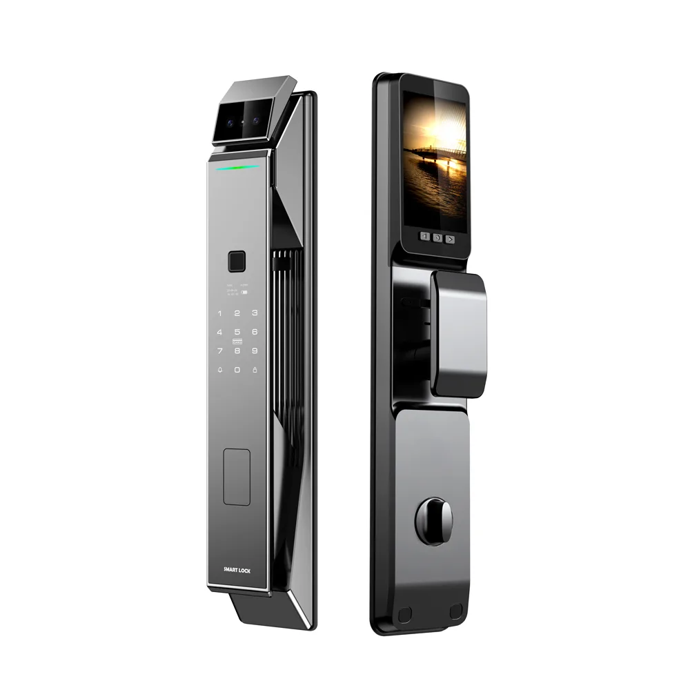 WAFU WF-MY5 3D Face Peephole Lock — 3D face peephole lock, 175 degree camera | product photo 3