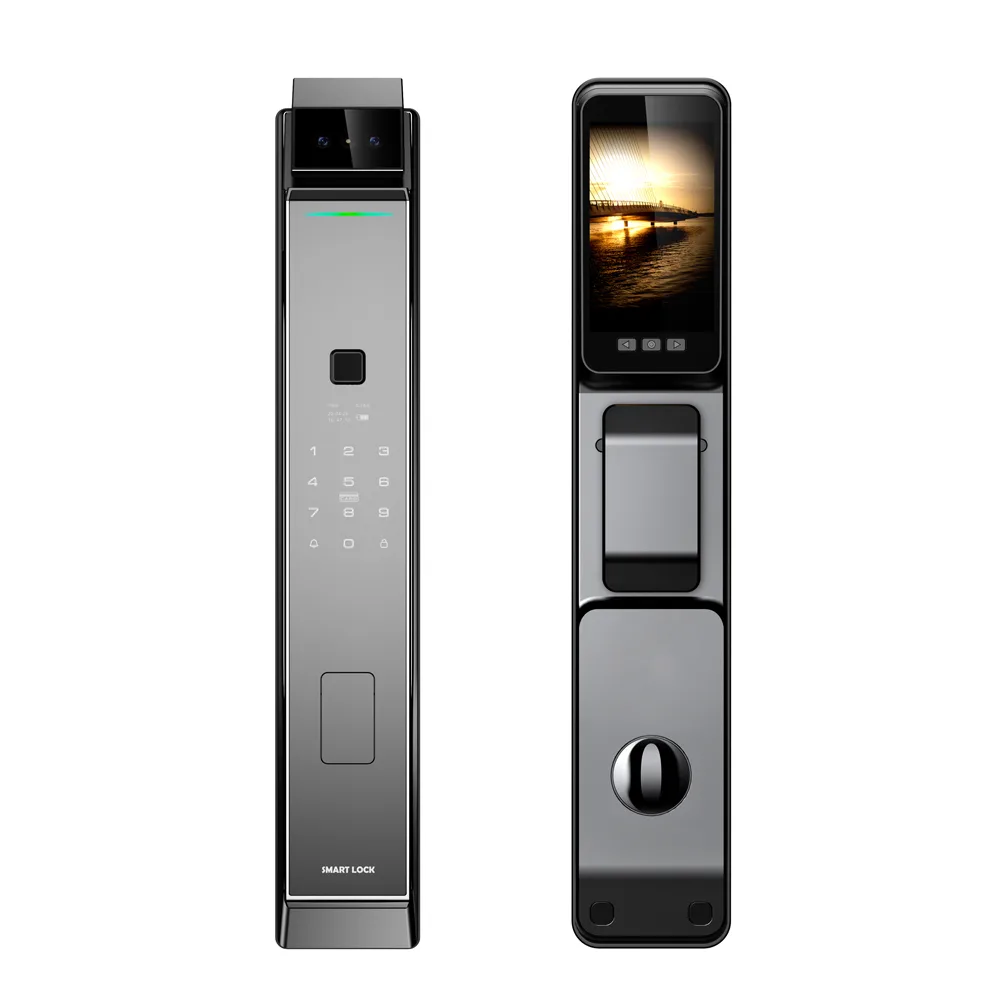 WAFU WF-MY5 3D Face Peephole Lock — 3D face peephole lock, 175 degree camera | product photo 4