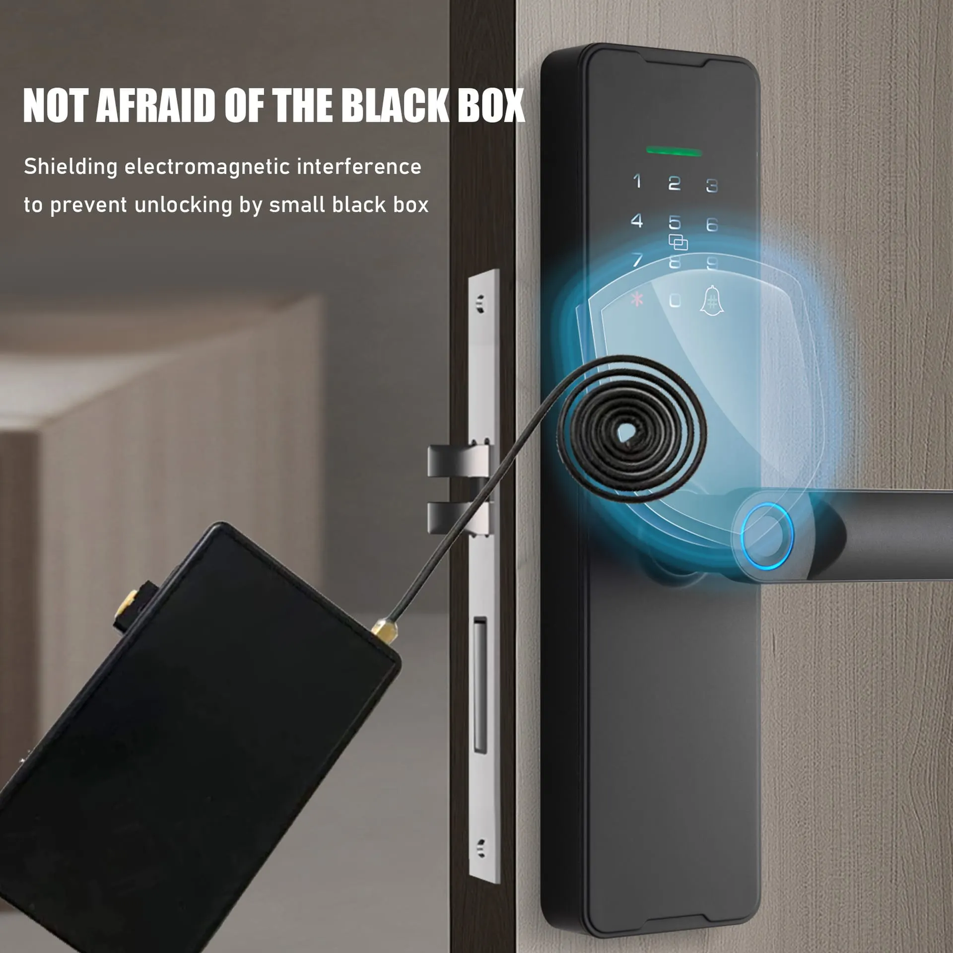 WAFU WF-X8 Smart Peephole Lock — smart peephole lock, 10-language menu | product photo 5