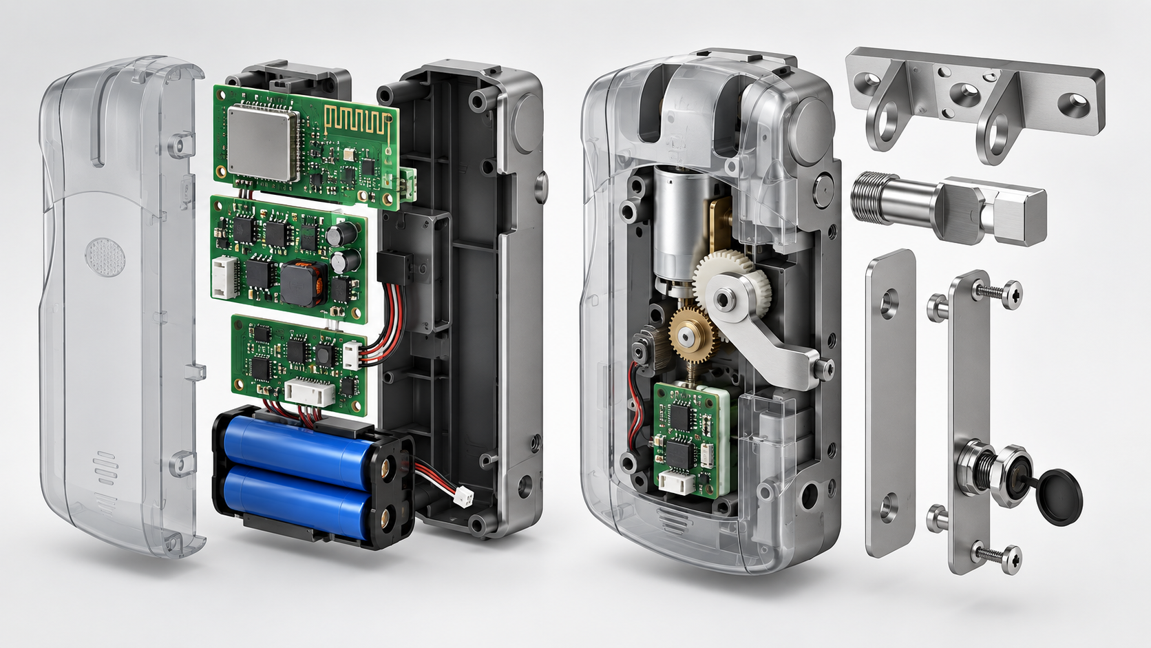 Reusable electronics and cabinet-specific redesign