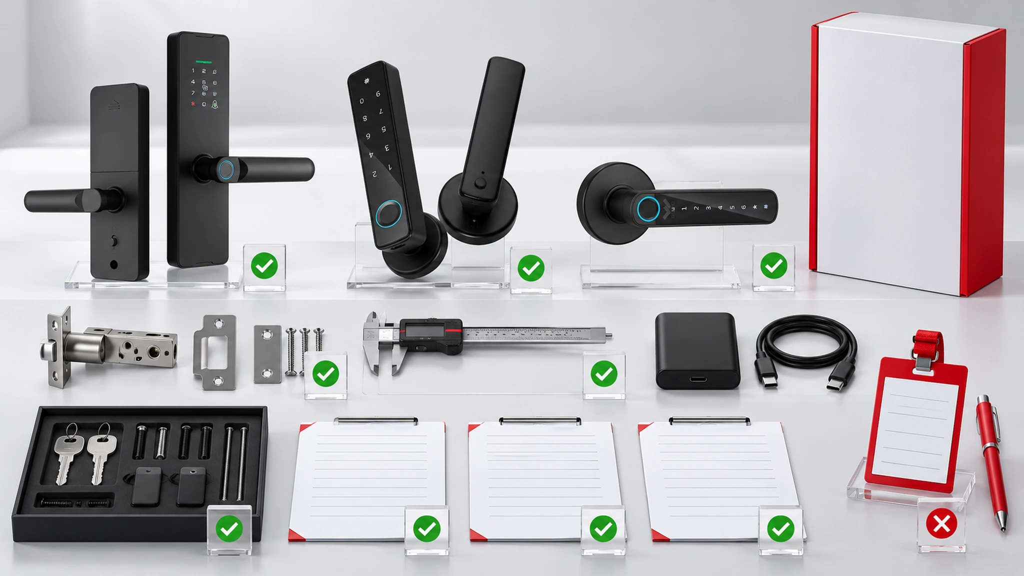 Smart lock sample and quotation checklist